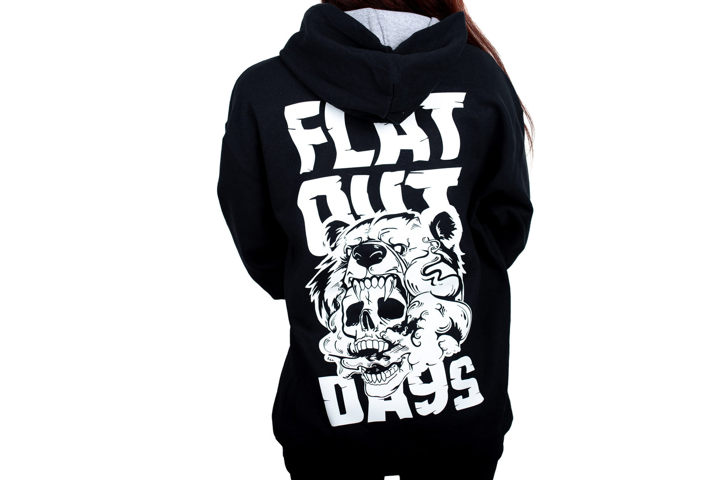 FOD Hoodie - Bear white