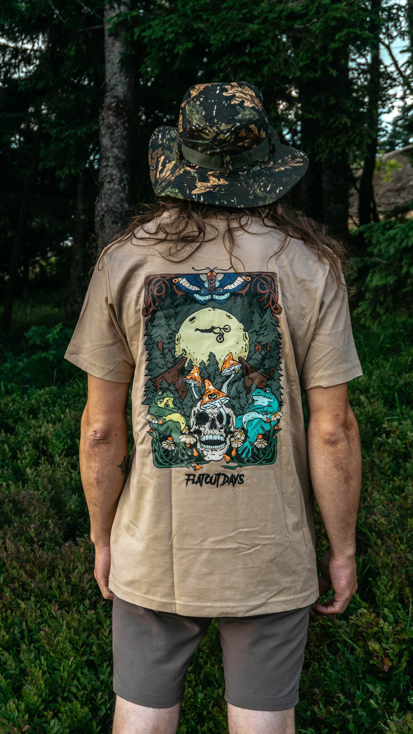 FOD T-Shirt - To The Moon - Sand