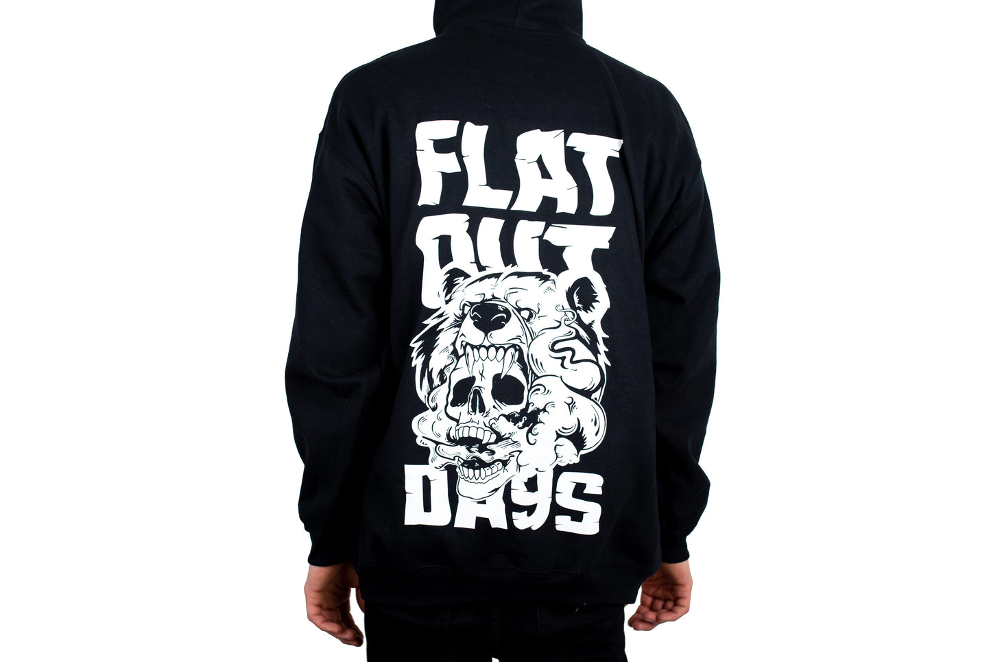 FOD Hoodie - Bear white