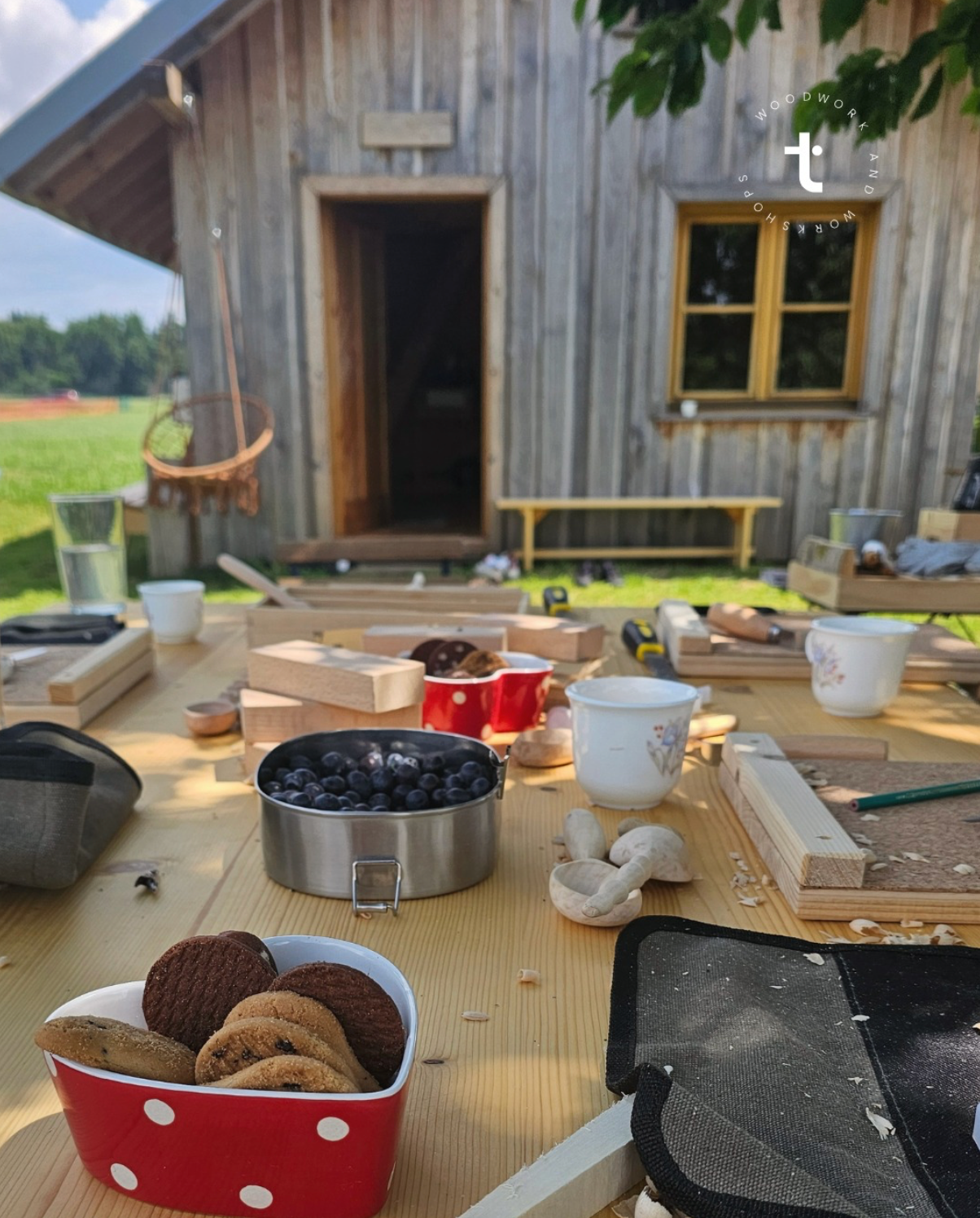 Wood crafting workshop