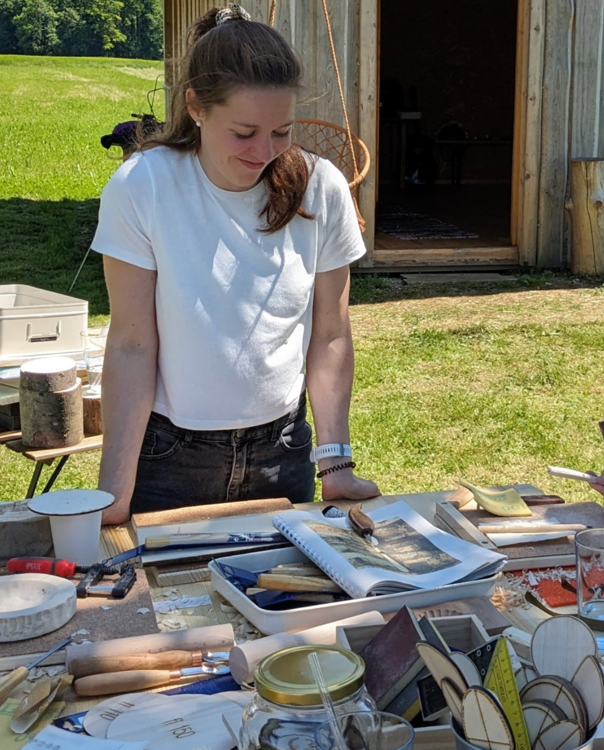 Wood crafting workshop